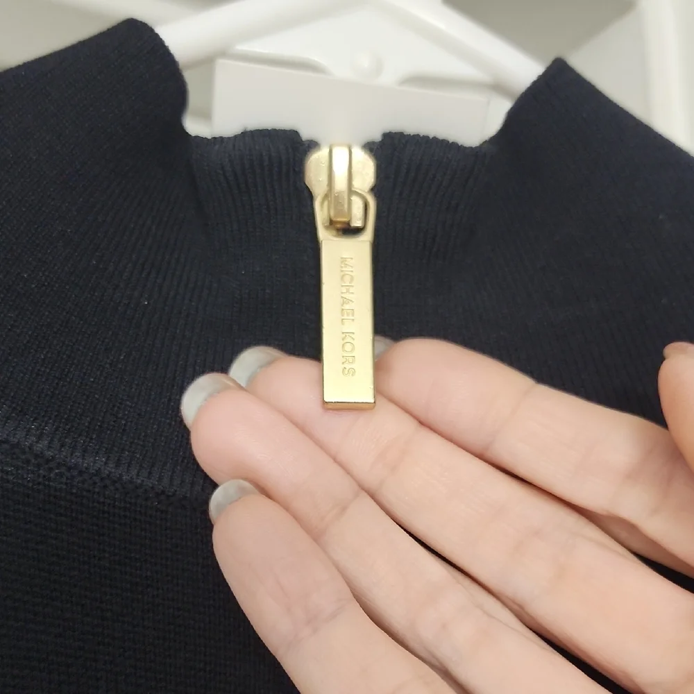 Michael Kors Black Midi Dress